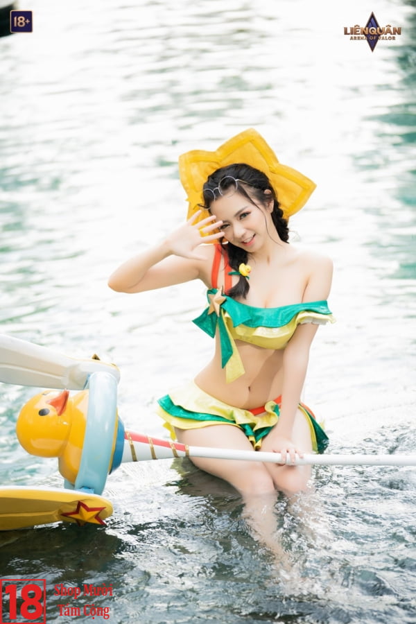Cosplay Liên Quân Annette Tiệc Bãi Biển (2)