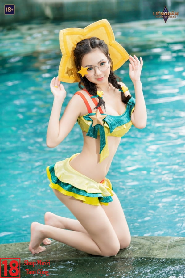 Cosplay Liên Quân Annette Tiệc Bãi Biển (3)
