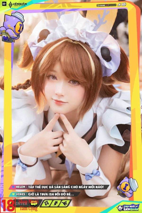 Ảnh Gái Liên Quân Cosplay Helen (5)