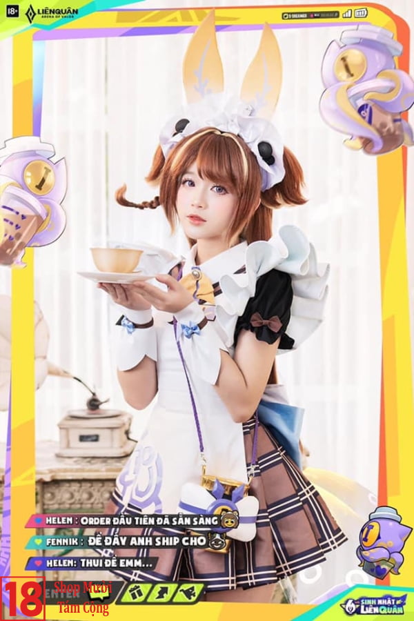 Ảnh Gái Liên Quân Cosplay Helen (7)