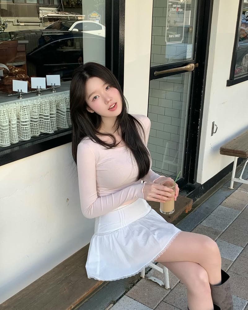 gái xinh hàn váy cuốn hút