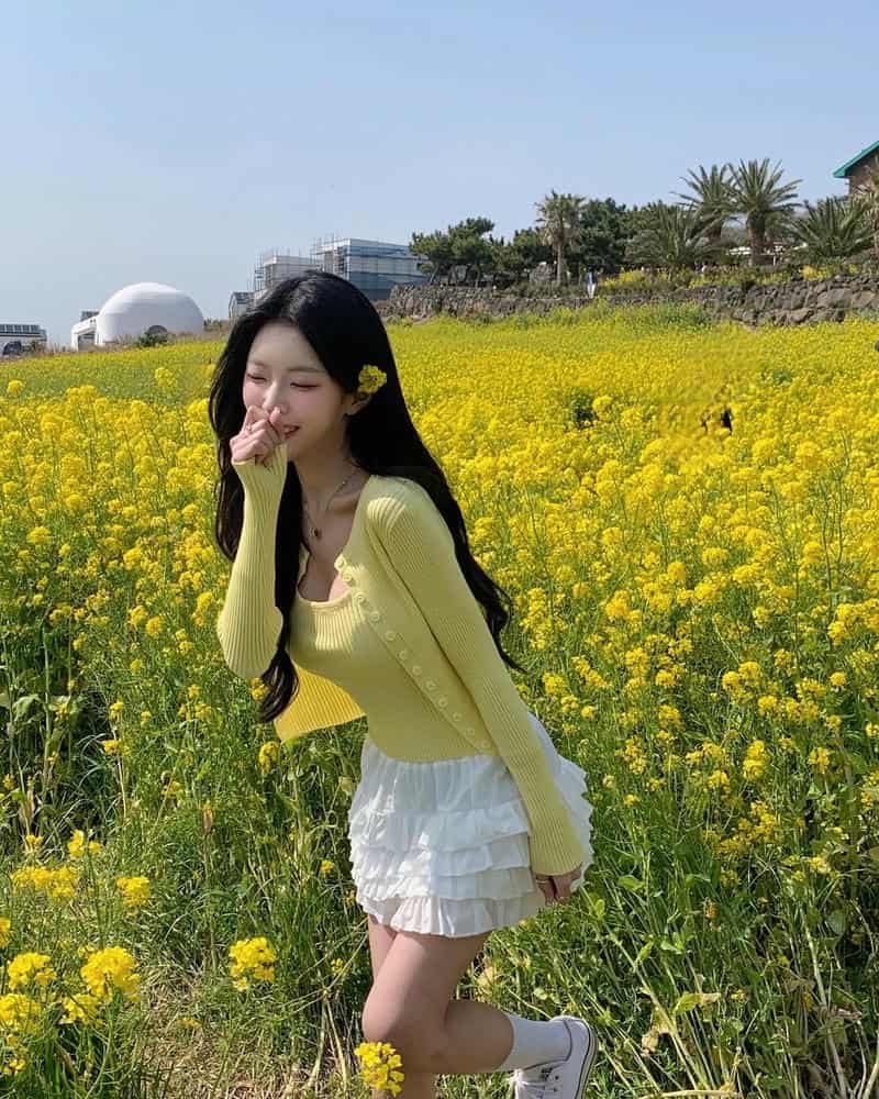 gái xinh hàn váy ngắn sexy