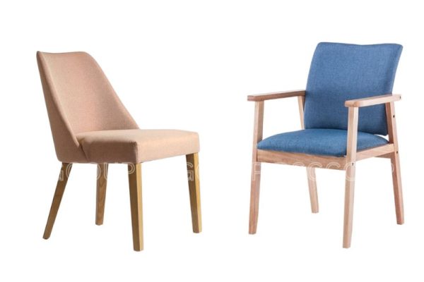 Mẫu 1 ghế tựa lưng gỗ theo phòng cách Bắc Âu