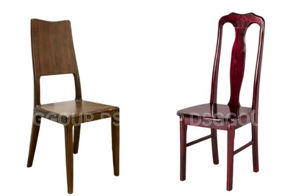 Mẫu 1 ghế tựa lưng gỗ theo phòng cách kết hợp phòng ăn