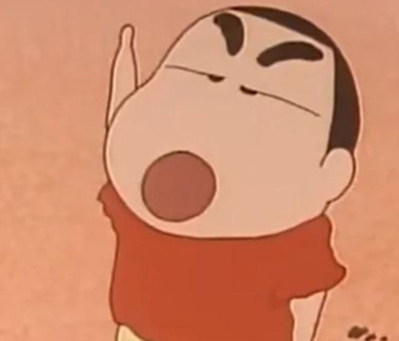 Hình ảnh meme giơ tay nhân vật hoạt hình