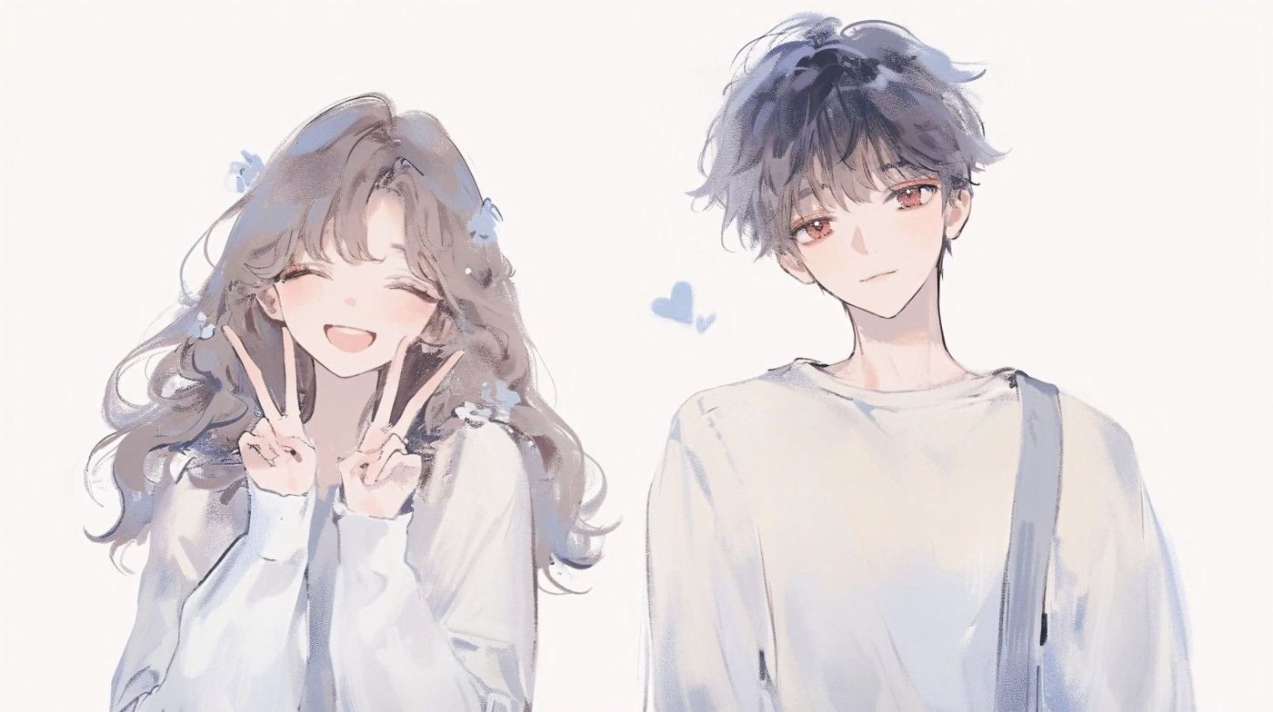 TẢI 36+ Ảnh Cặp Đôi Anime  ‍❤️‍ (Cute, Ngầu, Anime Cắt) Làm Avatar Đôi Nam Nữ