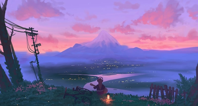 Hình nền chill nhẹ nhàng 