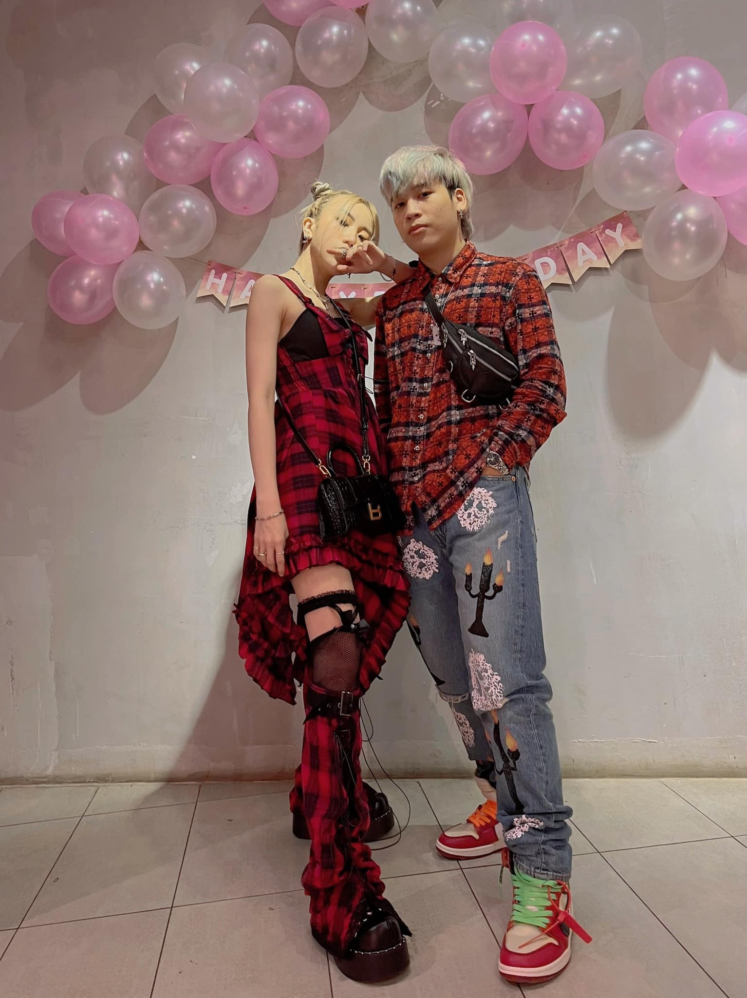 Ảnh Hiha và Yummie ngầu