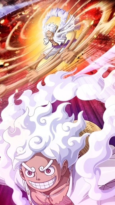 Hình nền Luffy Gear 5 đỉnh cao chất