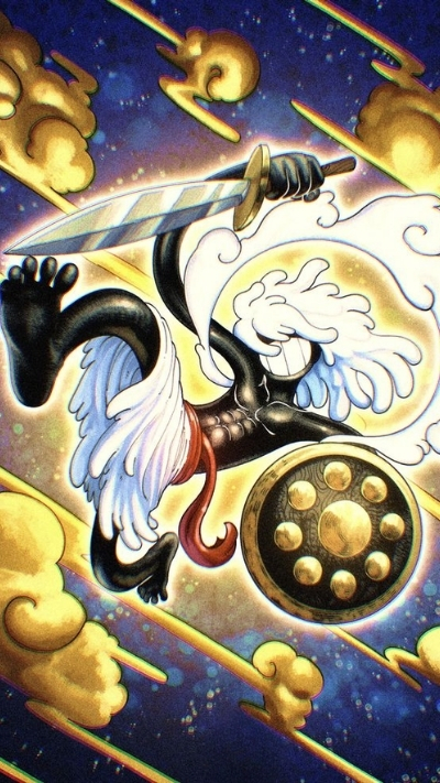 Hình nền Luffy Gear 5 Nika cực đẹp