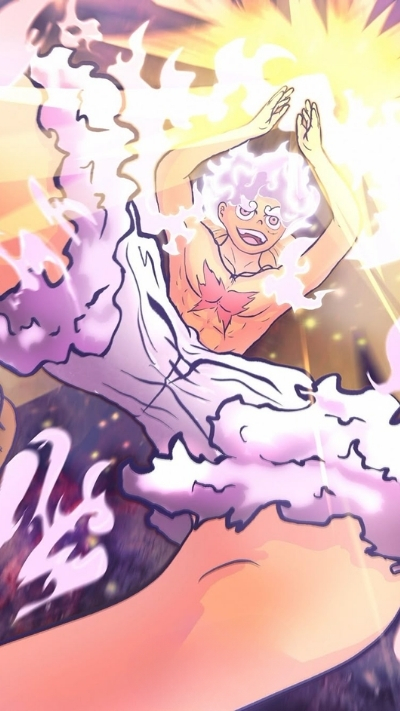 Luffy Gear 5 Nika wallpaper ngầu