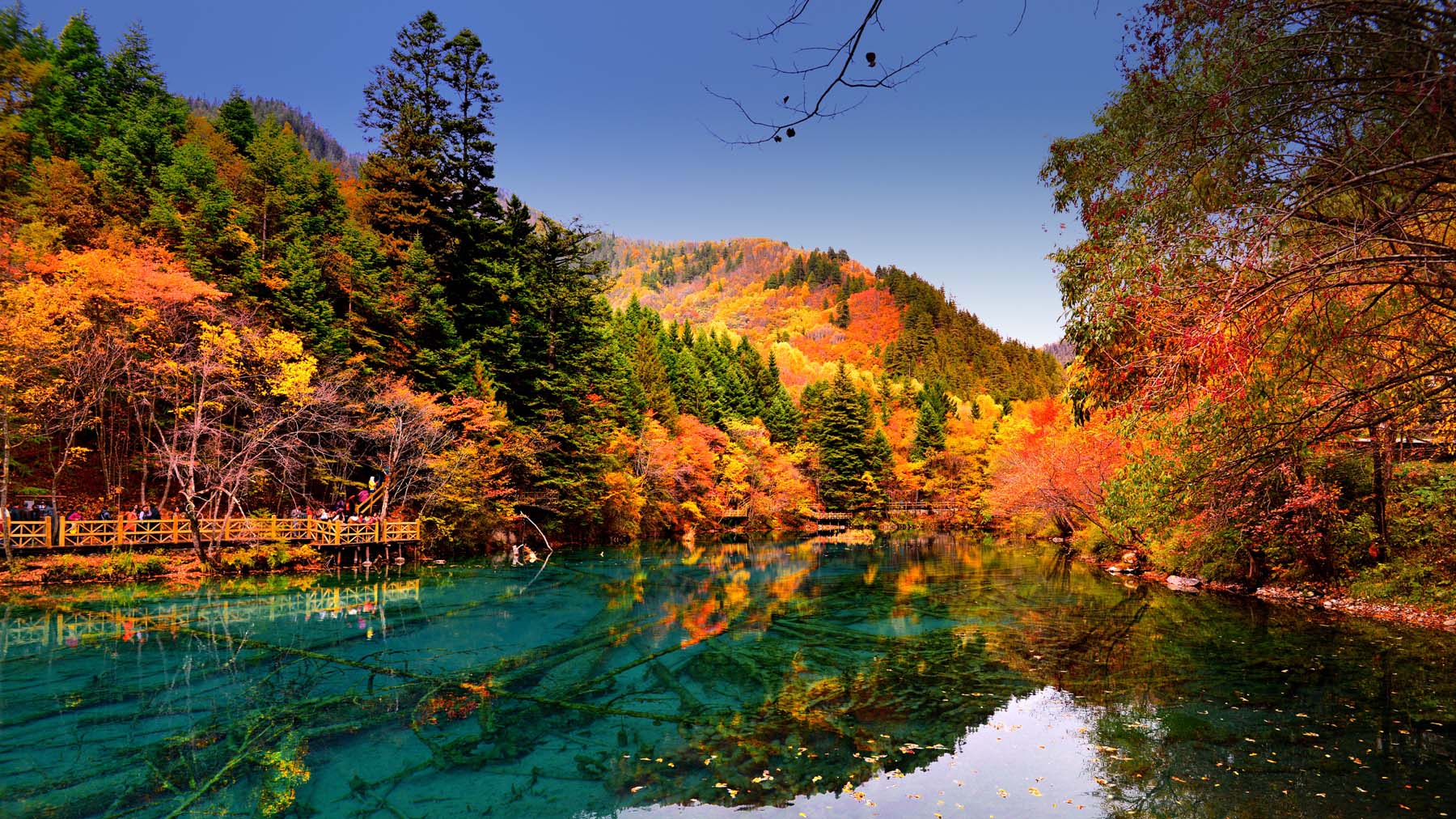 ảnh đẹp cửu trại câu hồ nước