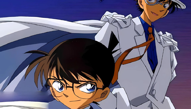 hình nền kaito kid và conan