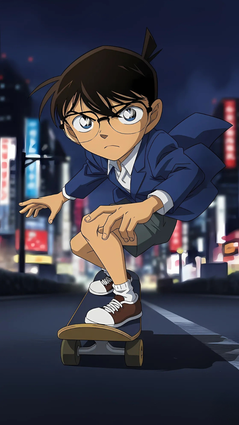 hình nền điện thoại 4k conan