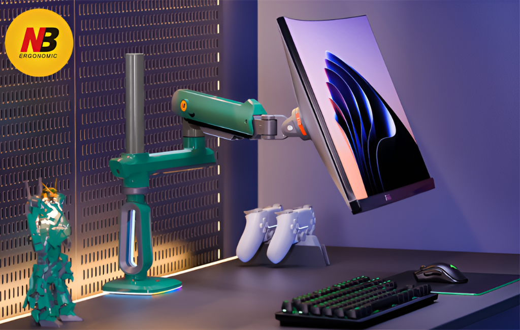 Giá treo màn hình máy tính North Bayou NB-K7 Led RGB