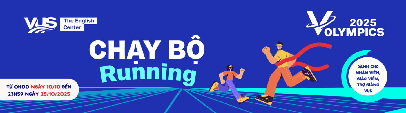 VUS RUNNING - VietRace365 - Tổ chức và vận hành các giải chạy bộ online và marathon toàn quốc.