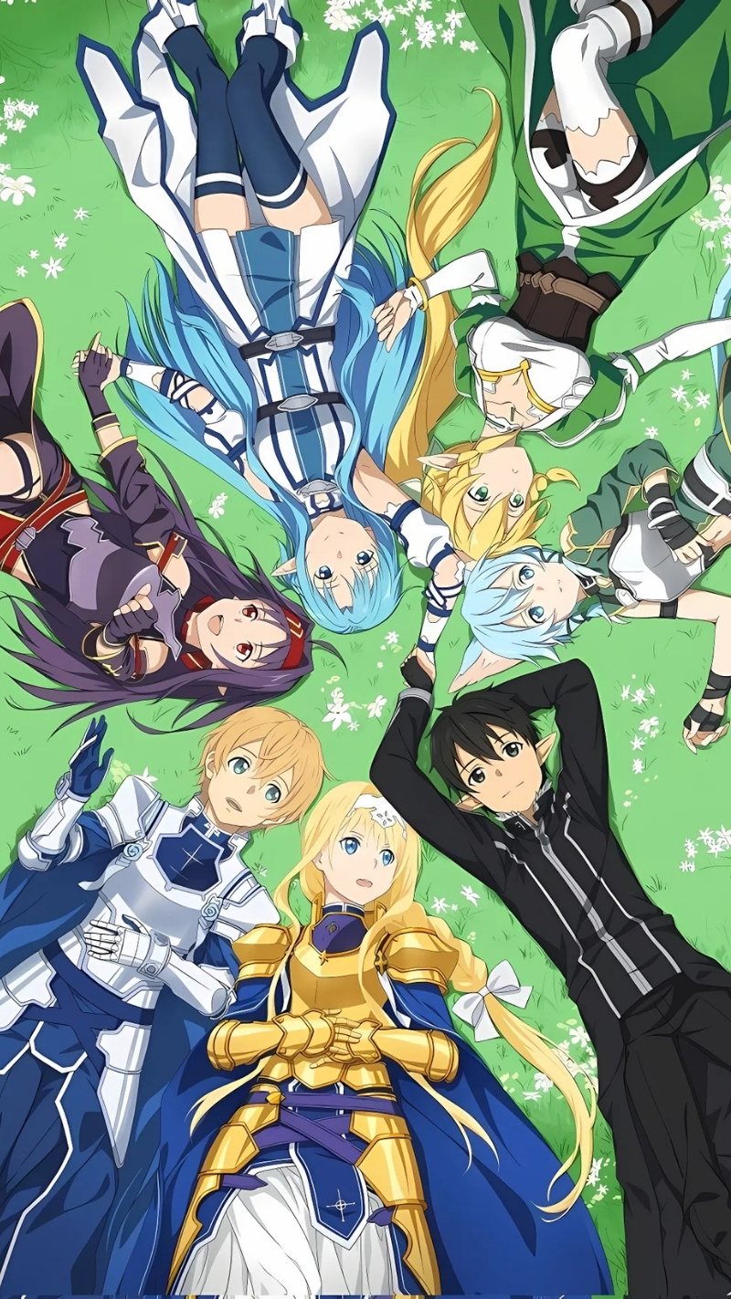 Ảnh nền Kirito và bạn bè đặc sắc nhất