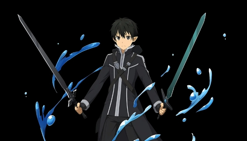 Ảnh nền Kirito 4K tuyệt vời