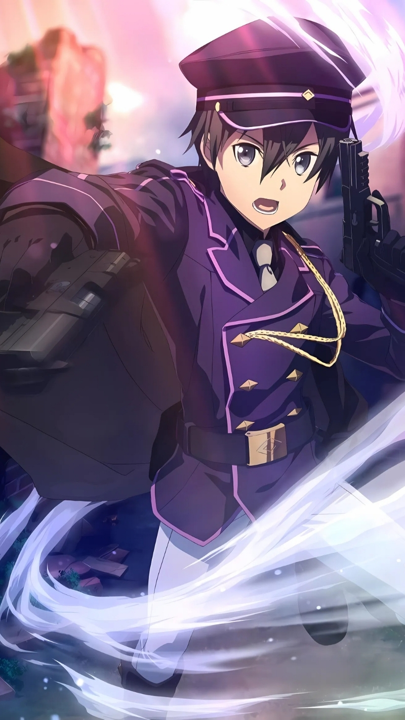 Ảnh nền Kirito ngầu bắt mắt