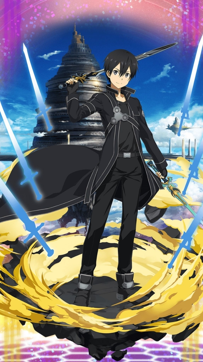 Ảnh nền Kirito ngầu siêu nét