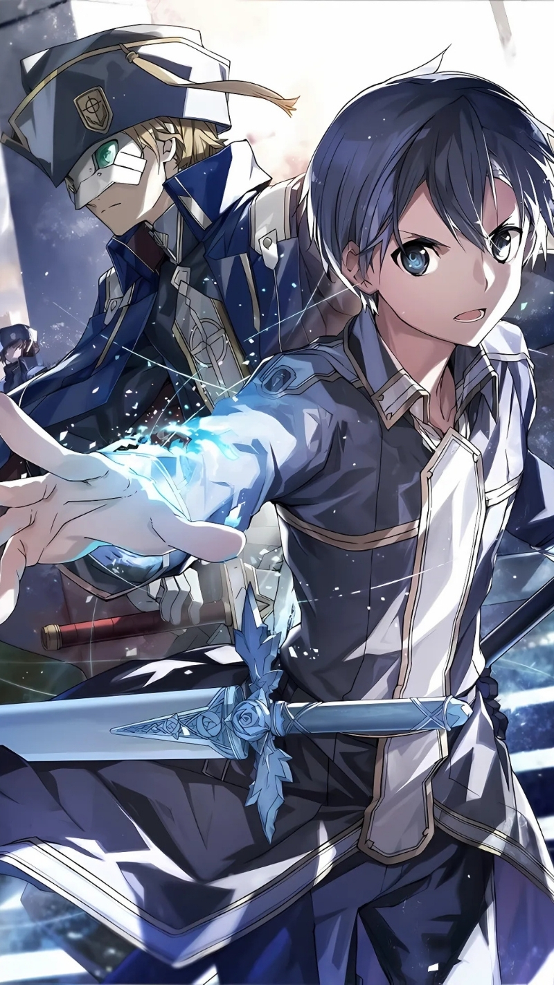 Ảnh nền Kirito và bạn bè cực đẹp