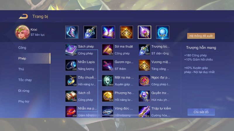 Cách chơi và lên đồ Krixi liên quân Mobile mùa S4 2024