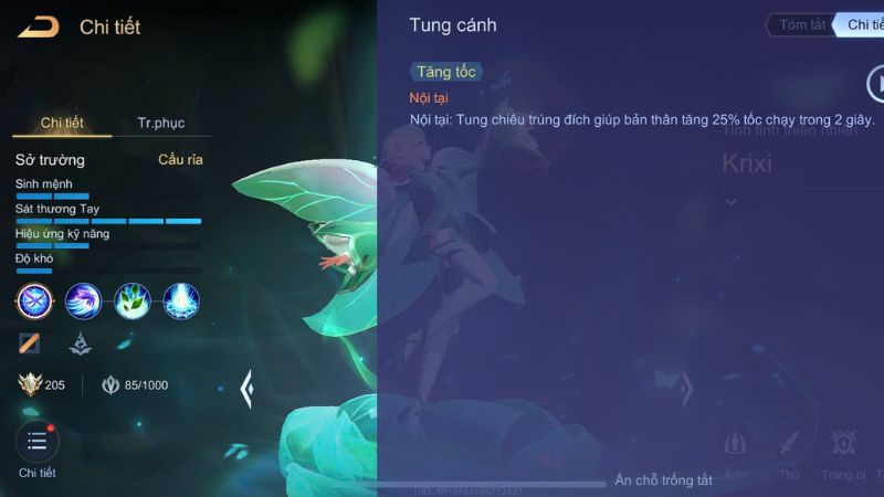 Cách chơi và lên đồ Krixi liên quân Mobile mùa S4 2024