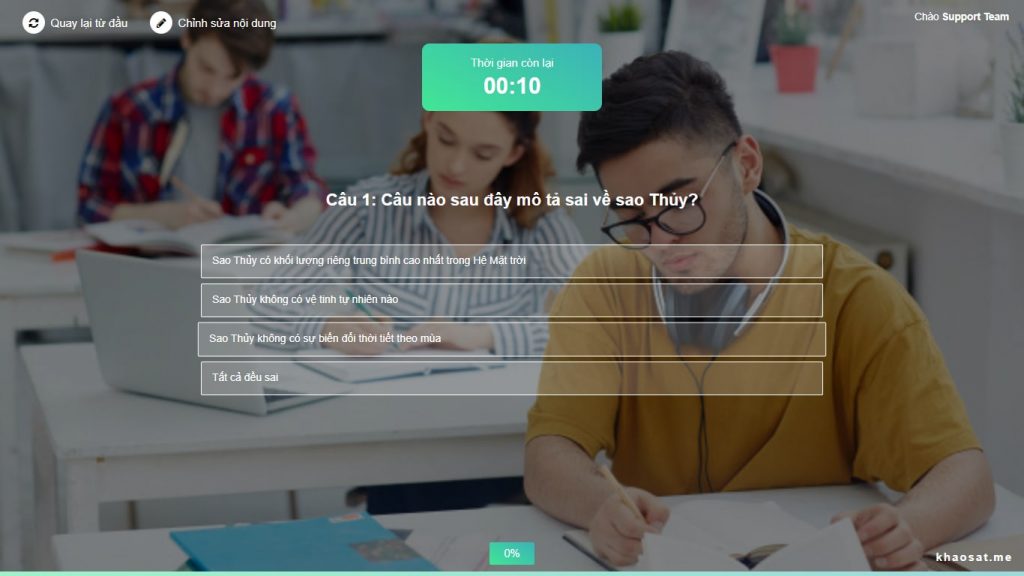 Hướng dẫn tạo kiểm tra online hình 14