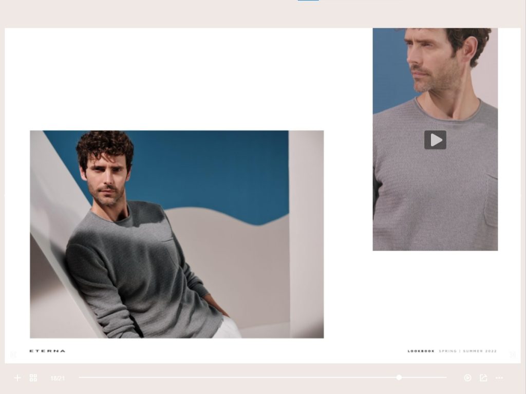 Mẫu lookbook thời trang nam