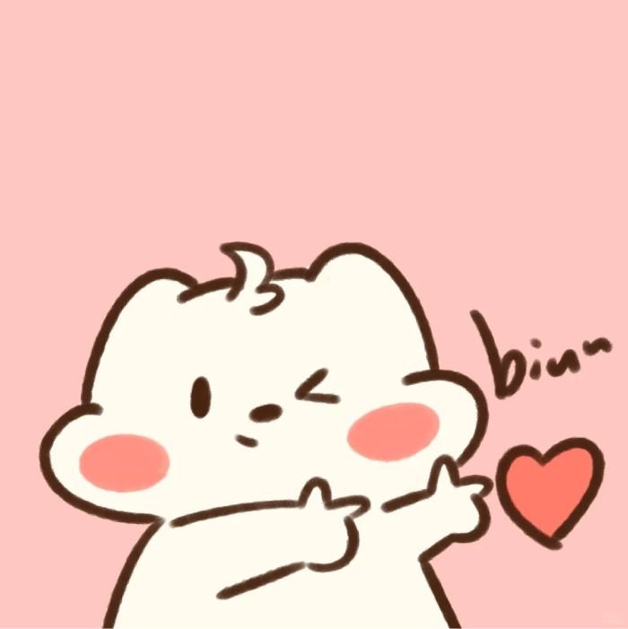 hình meme bắn tim dùng khi muốn tỏ ý