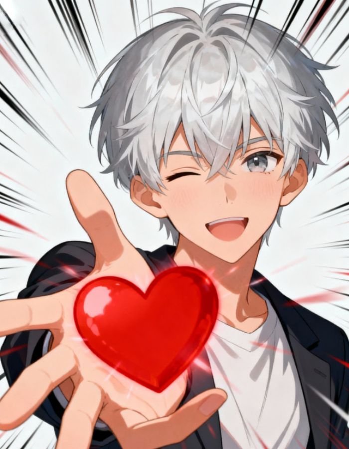 meme bắn tim dùng để thể hiện thiện cảm