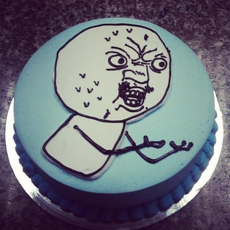 meme bánh sinh nhật độc đáo