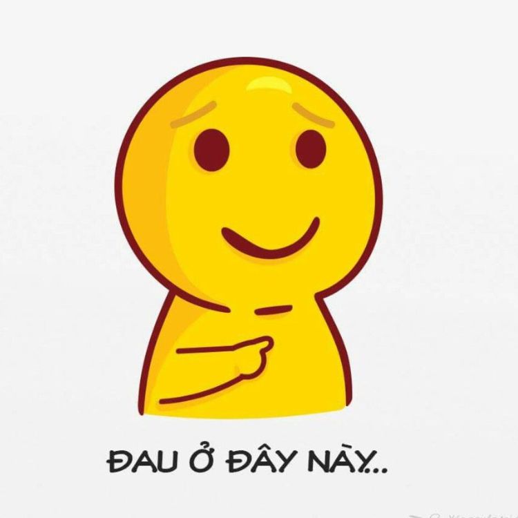 Nó đau ở đây này meme