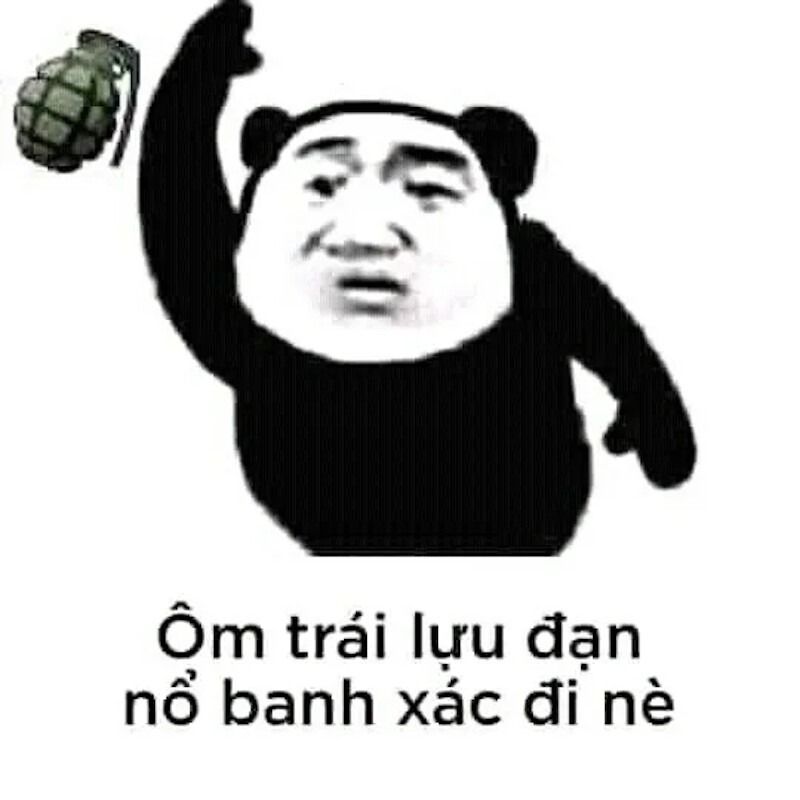 Meme gấu trúc hiện đại