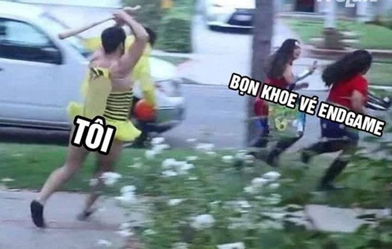 Meme đánh nhau người thật