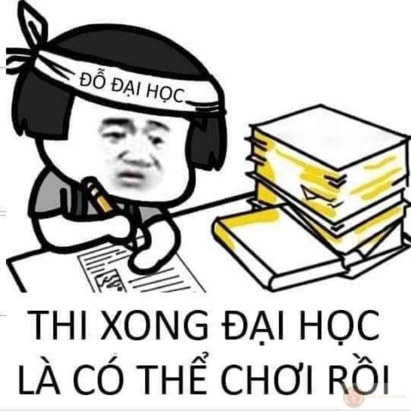 meme học bài