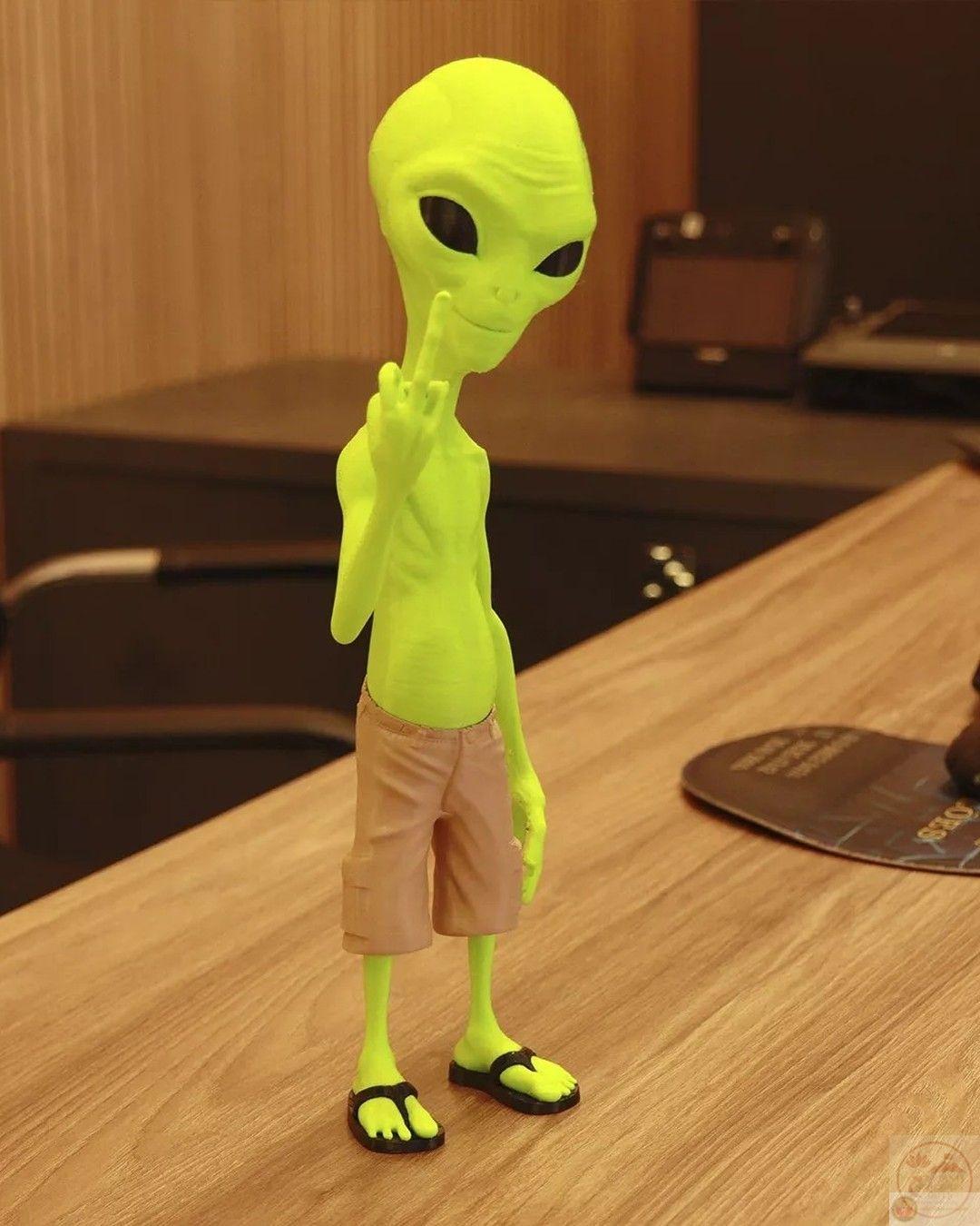 meme người ngoài hành tinh xanh bậy