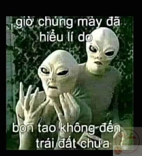 ảnh meme người ngoài hành tinh xanh lá
