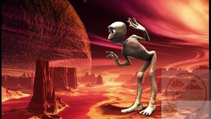 Meme người ngoài hành tinh nhảy trong vũ trụ