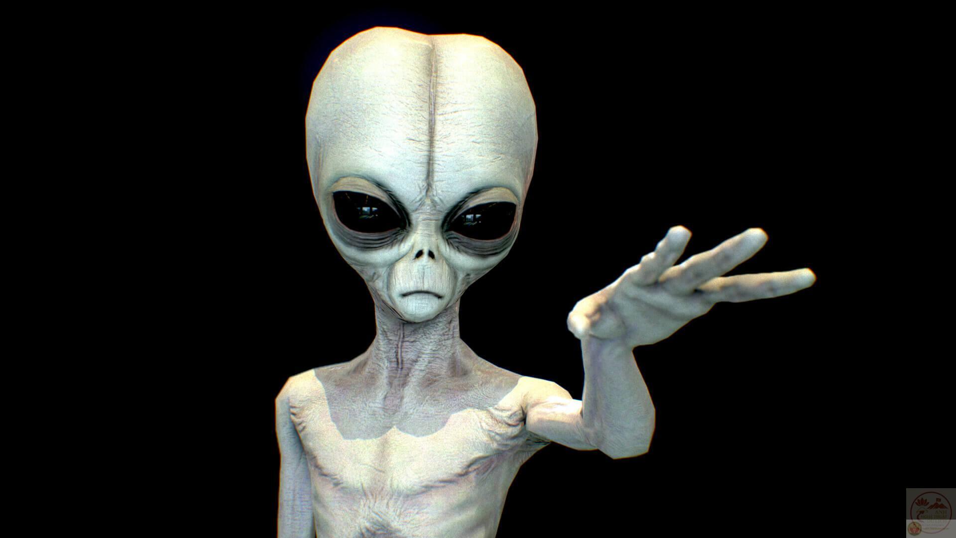 Meme người ngoài hành tinh xua tay