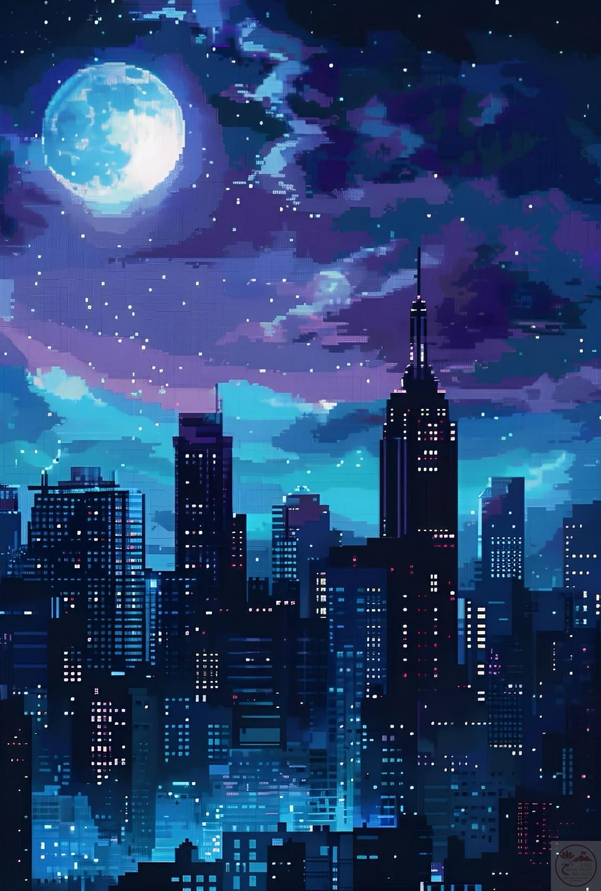 Ảnh chill phong cảnh tối