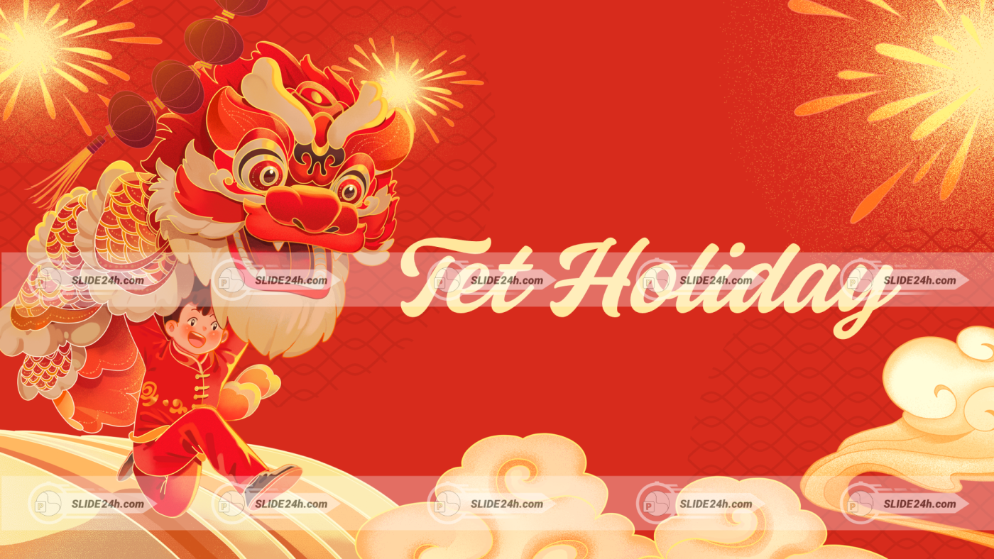 Slide Lễ Tết (Tet Holiday) – Template Powerpoint Chủ Đề Văn Hóa Việt Nam