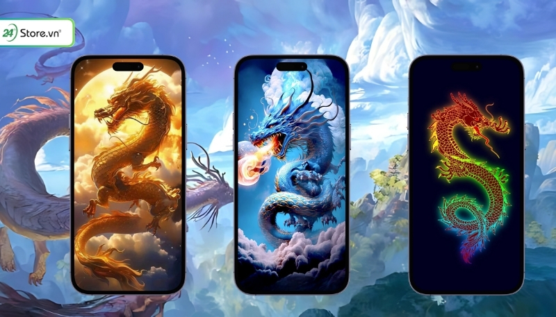 hình nền rồng dành cho điện thoại siêu đẹp