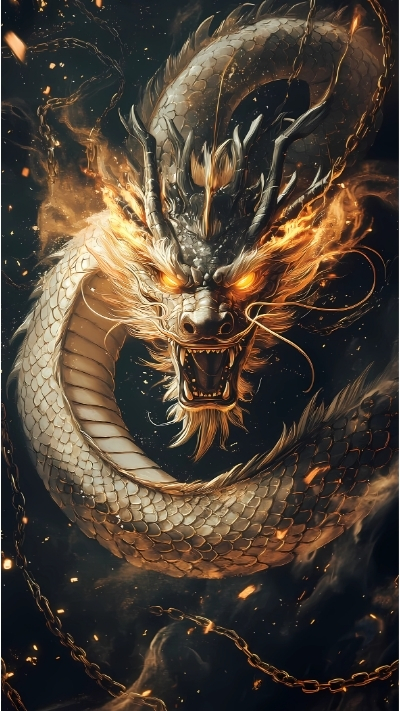 hình nền 3d rồng mạnh mẽ