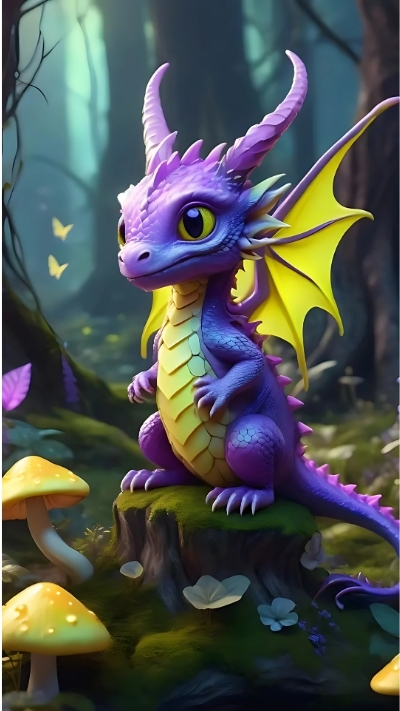 hình nền rồng trang điểm