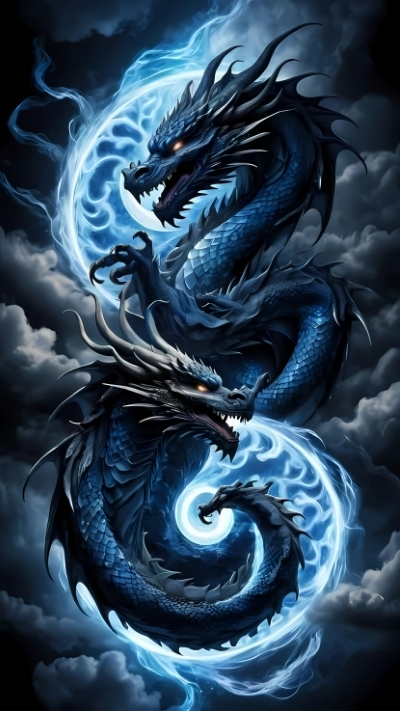 anh nền rồng con chibi hoạt hình