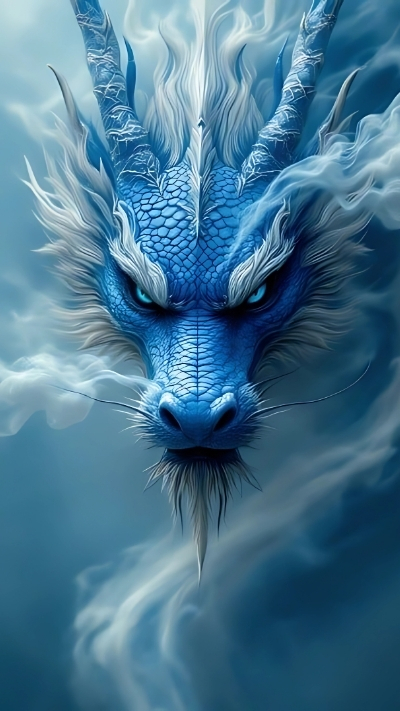 ảnh nền rồng xanh siêu cute