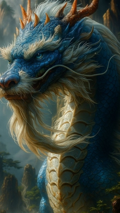 hình rồng xanh siêu ngầu