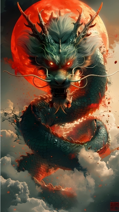 hình nền rồng điện thoại sắc nét