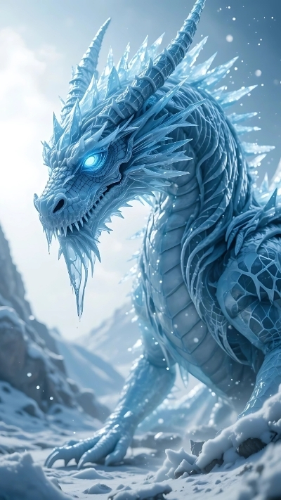 hình nền rồng xanh 4k